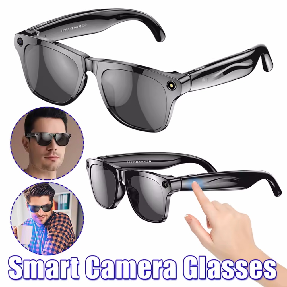 Smart Glasses Lens - Slimme bril AI-camera HD Draagbare minicamera