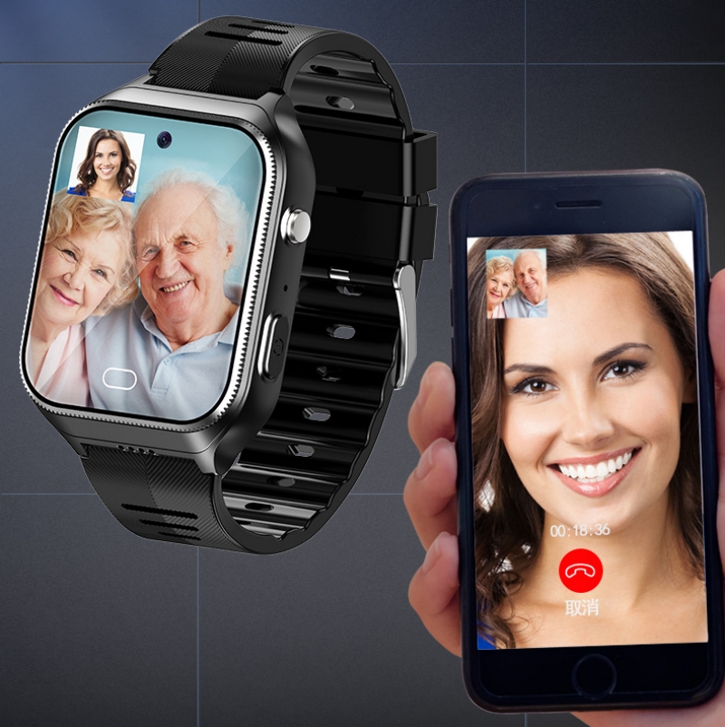 Fall Detection Watch - Ouderen Smart Horloge Voor Senior Valdetectie