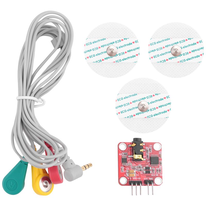 Muscle Sensor Emg - A21Q - Spiersignaalsensor Emg-sensorcontroller detecteert spieractiviteit