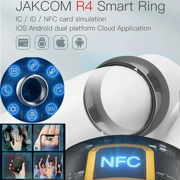 Smart Ring Nfc Pay - Nieuwe Jakcom R4 Smart Ring Rvs