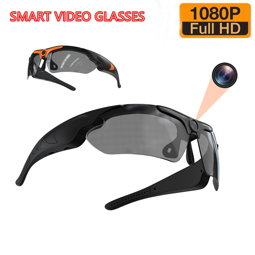Smart Glasses Lens - Draagbare Hd 1080P Camera Outdoor Fietsbril
