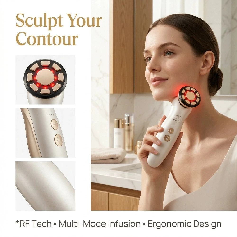 RF Gezichtsmassageapparaat LED - Galvanic Skin Sensor recensie en prijs