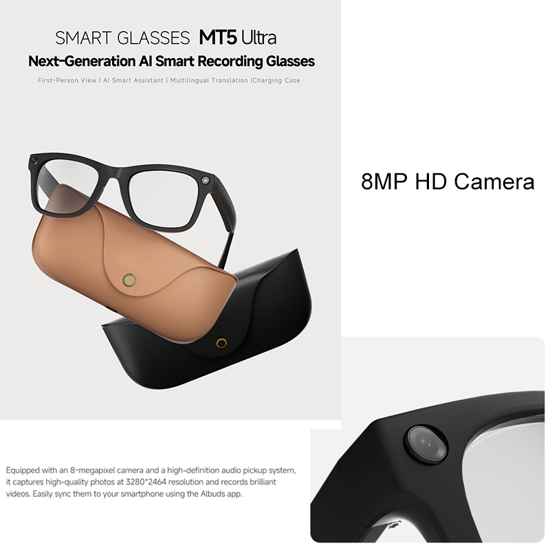 2026 AI slimme bril HD 800W an - Smart Glasses Lens recensie en prijs