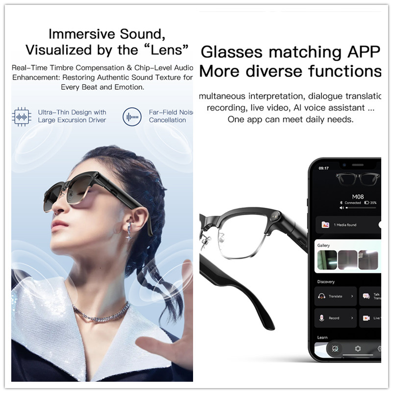 2026 Nieuwe 8MP Ultra-Wide HD  - Smart Glasses Lens recensie en prijs