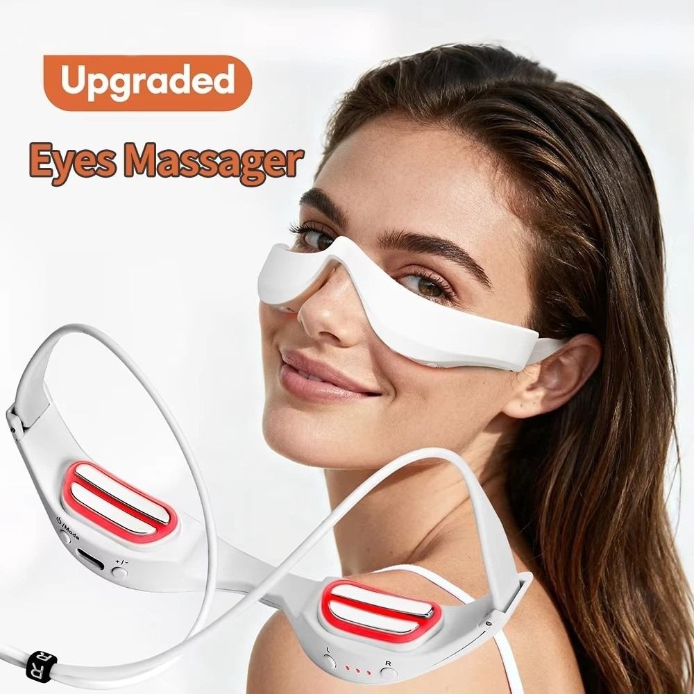 3D Oogmassager Rood Licht Ther - Light Therapy Glasses recensie en prijs