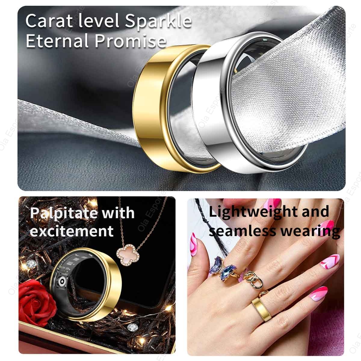 R09 Smart Ring voor mannen en  - Temperature Ring Skin recensie en prijs