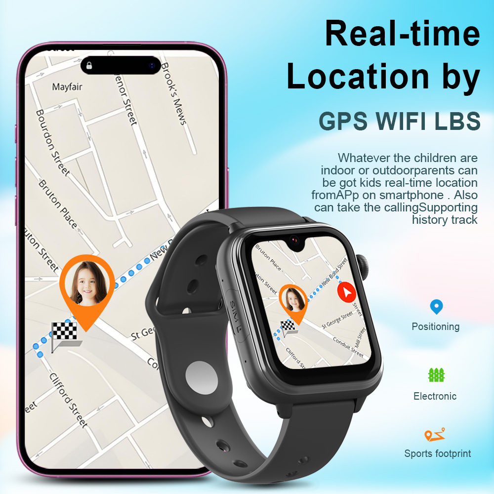Wonlex KT37 GPS Smart Watch Ki - Fall Detection Watch recensie en prijs