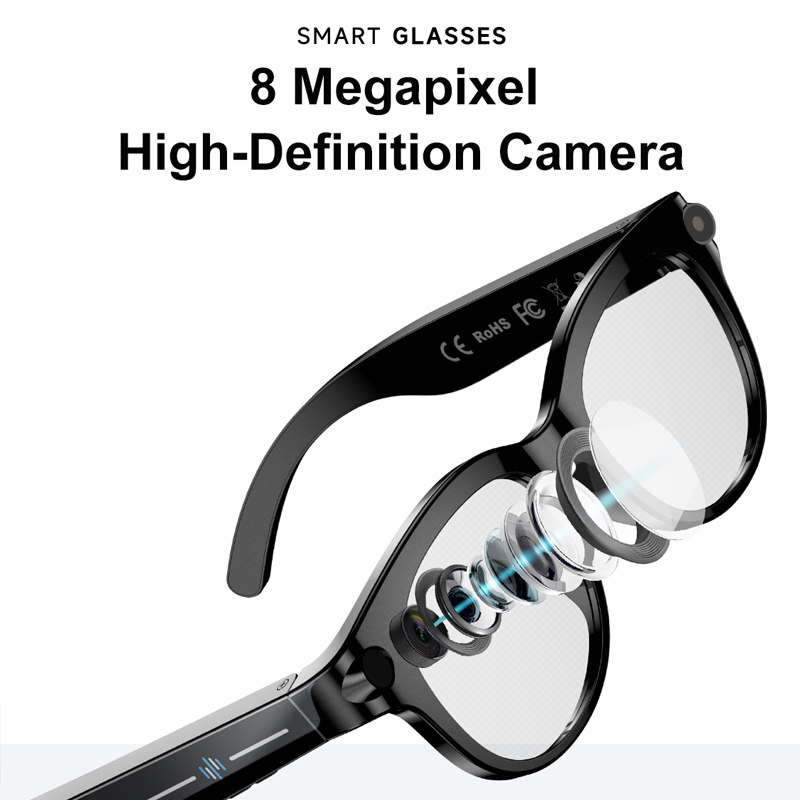 FLAUNT AI Smart Glasses 4K Cam - Smart Glasses Lens recensie en prijs